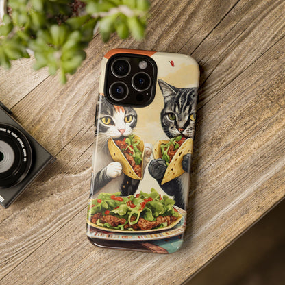 Funny Taco Cat Tough Phone Case