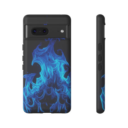 Blue Flames Tough  Phone Case