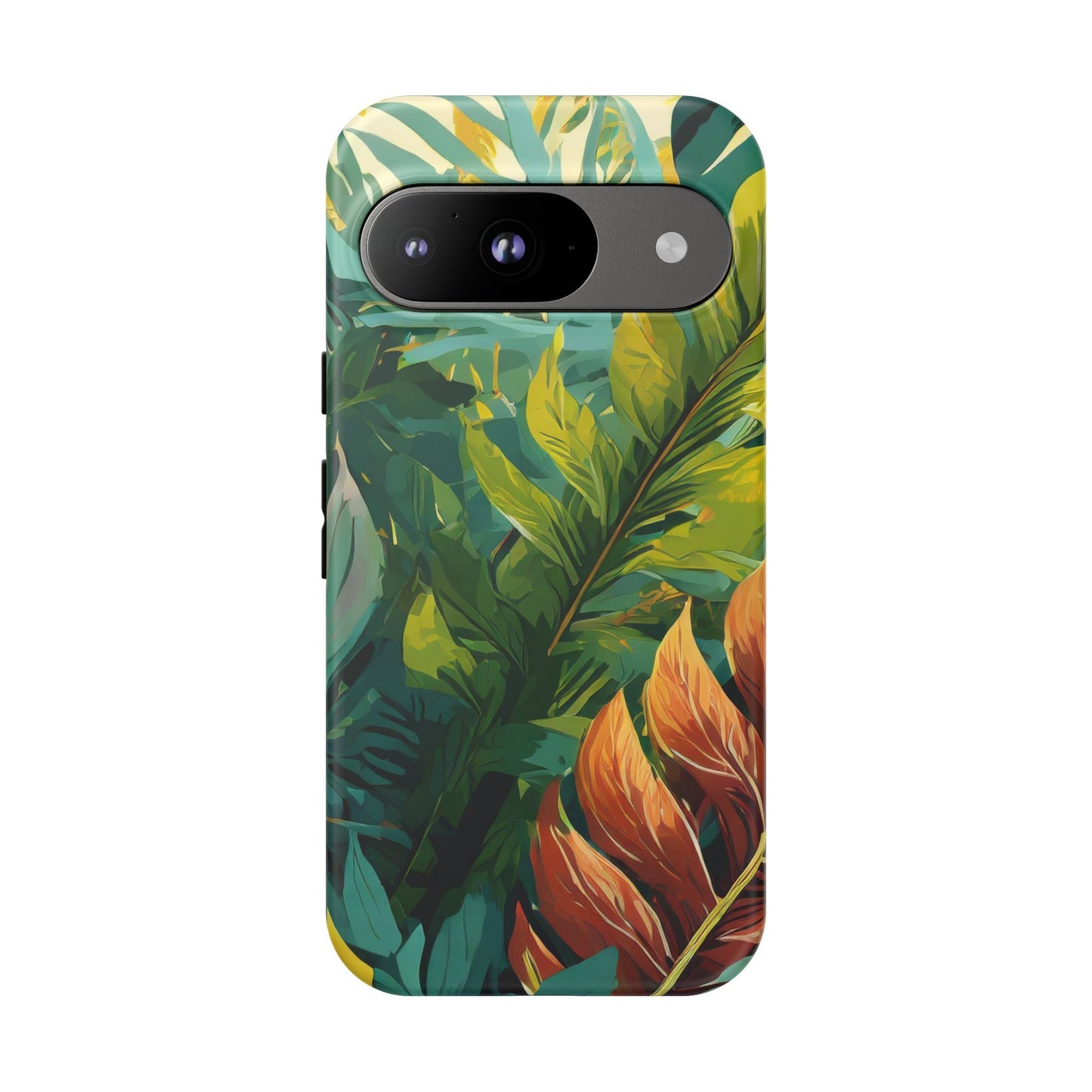 Tropical Leaf Tough Phone Case