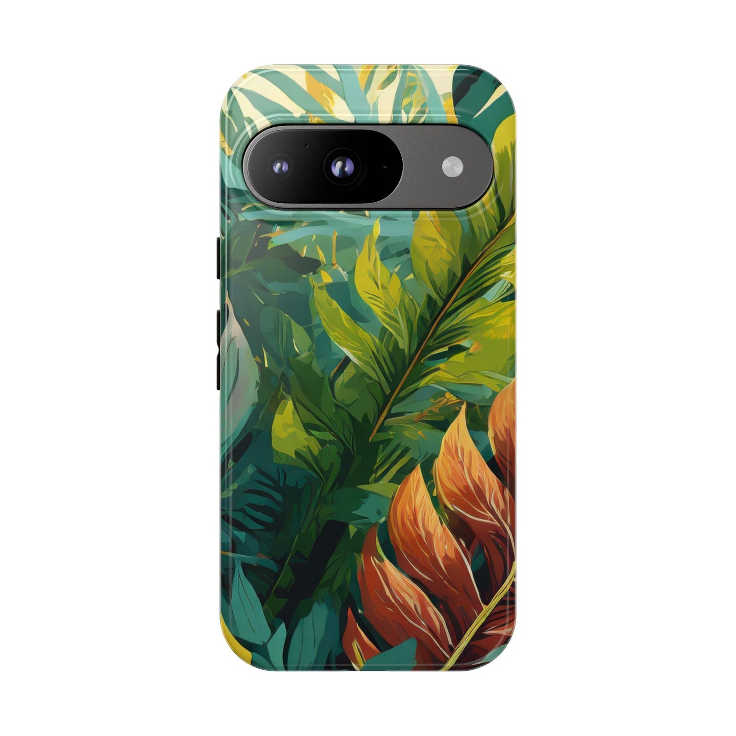 Tropical Leaf Tough Phone Case