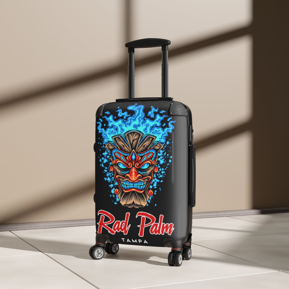 Rad Palm Ice Tiki Travel Roller Bag