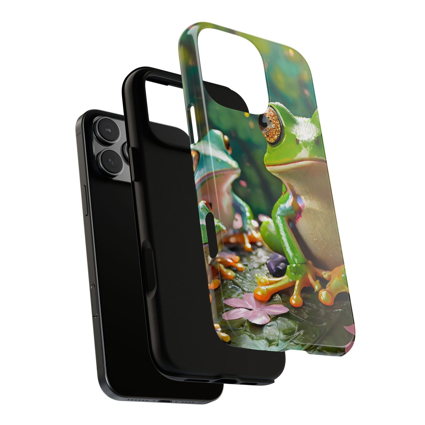Someone Watching Colorful Frog Tough Phone Case