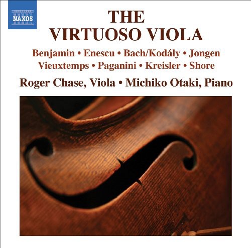 Roger Chase - Virtuoso Viola Music CD