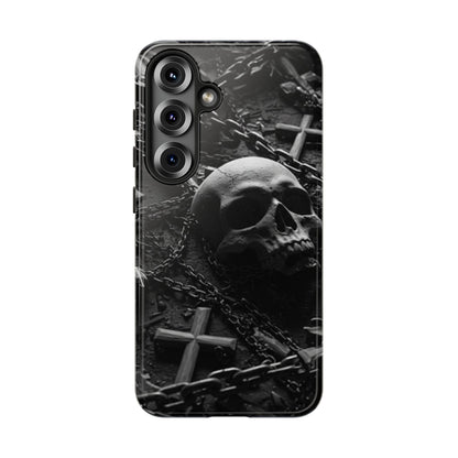 Gothic Skull Tough Phone Case