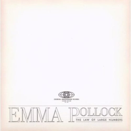 Emma Pollock - Law of Large Numbers [CD]