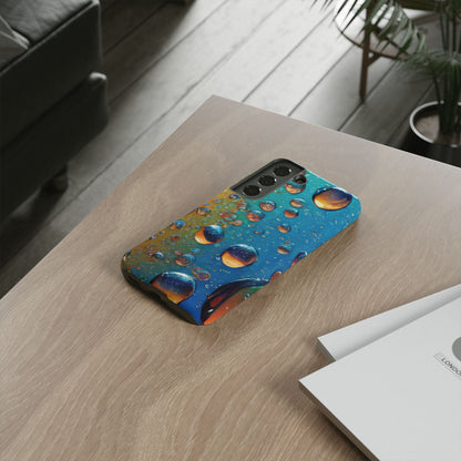 Colorful Water Droplets Tough Phone Case