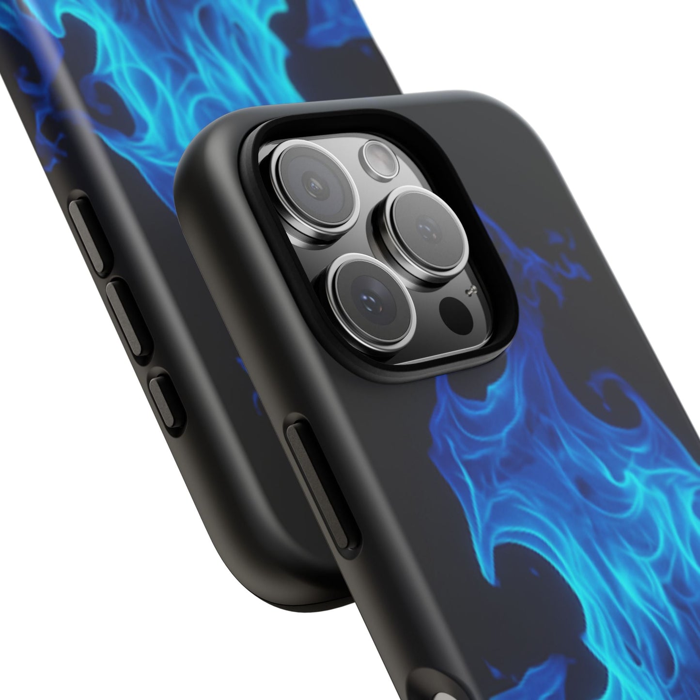 Blue Flames Tough  Phone Case