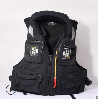 Sea Fishing Life Jacket Rock Fishing Fishing Waistcoat Multi-Function Portable Swimming Large Buoyancy