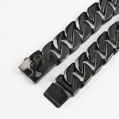 Stainless Steel Large Pet Chain Collar
