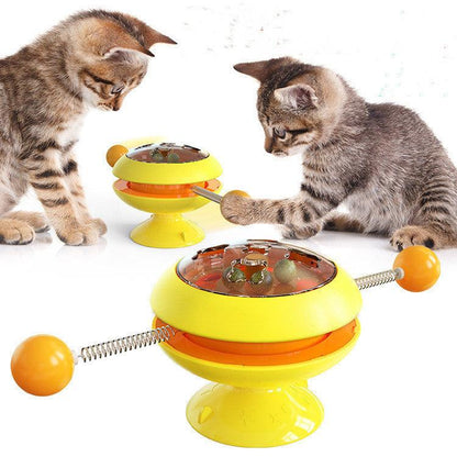 Interactive Rotatable Cat Toy