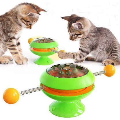 Interactive Rotatable Cat Toy