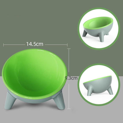 15° Tilted Raised Pet Feeding Bowls