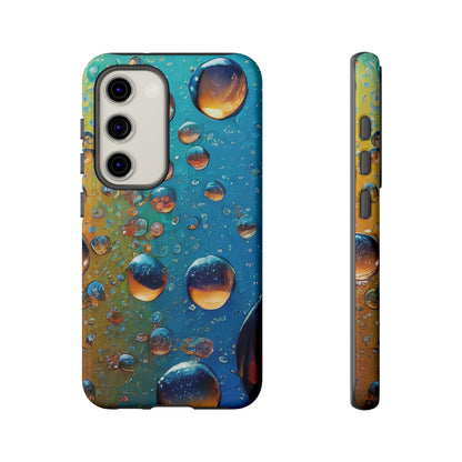 Colorful Water Droplets Tough Phone Case