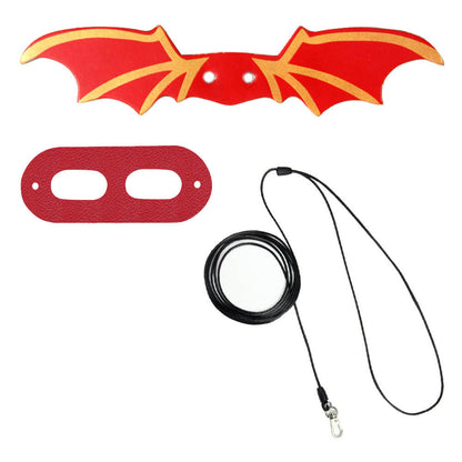 Adjustable Lizard Harness & Leash Set with Wings