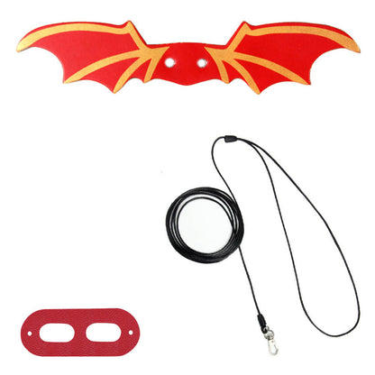 Adjustable Lizard Harness & Leash Set with Wings