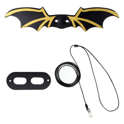 Adjustable Lizard Harness & Leash Set with Wings
