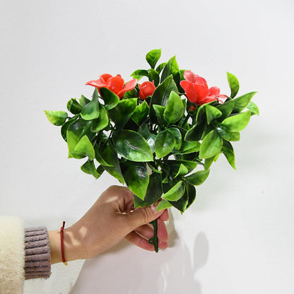 Artificial Habitat Greenery: Realistic Plants & Hanging Accents