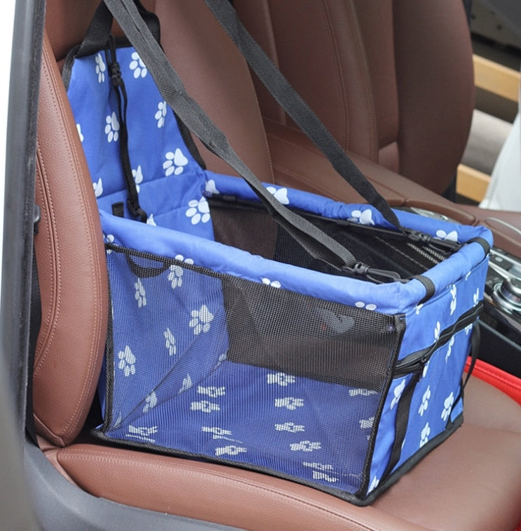 Dog Safety Mesh Travel Carrier Basket