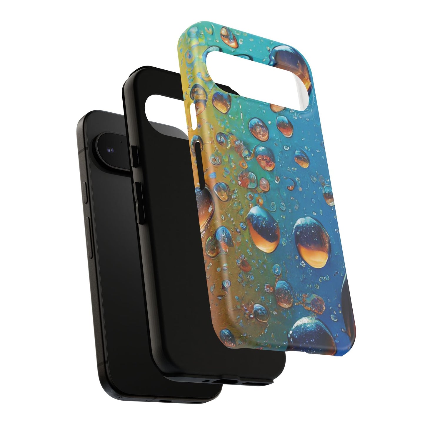 Colorful Water Droplets Tough Phone Case