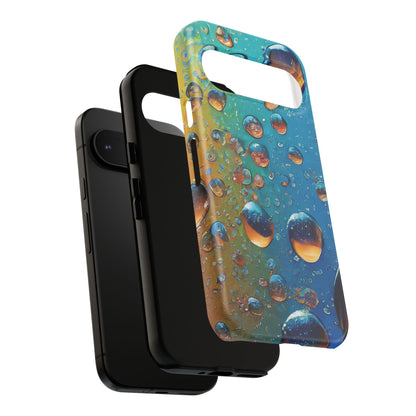 Colorful Water Droplets Tough Phone Case