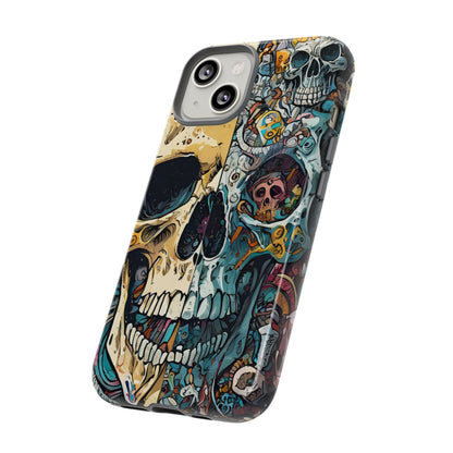 Iconic Skulls Tough Phone Case