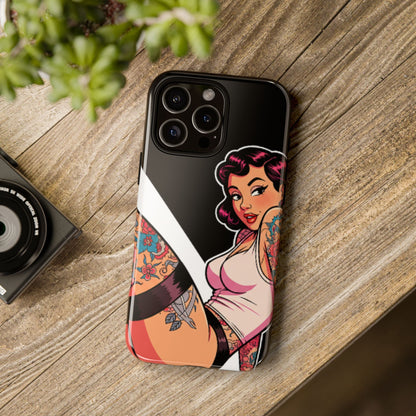 Vintage Tattoo Beauty Tough Phone Case