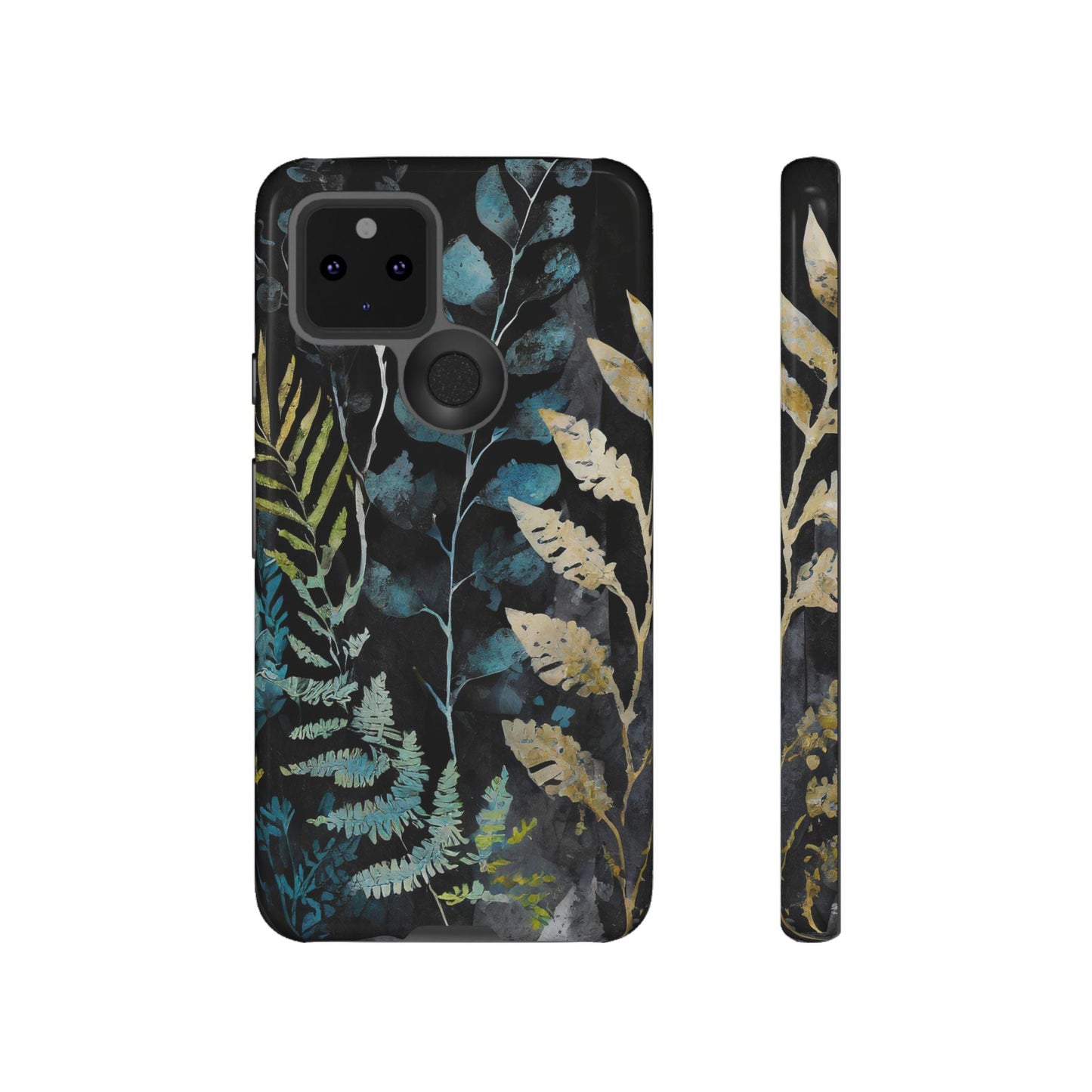 Dark Floral Tough Phone Case