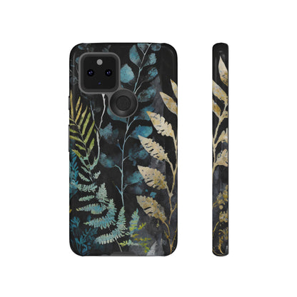 Dark Floral Tough Phone Case