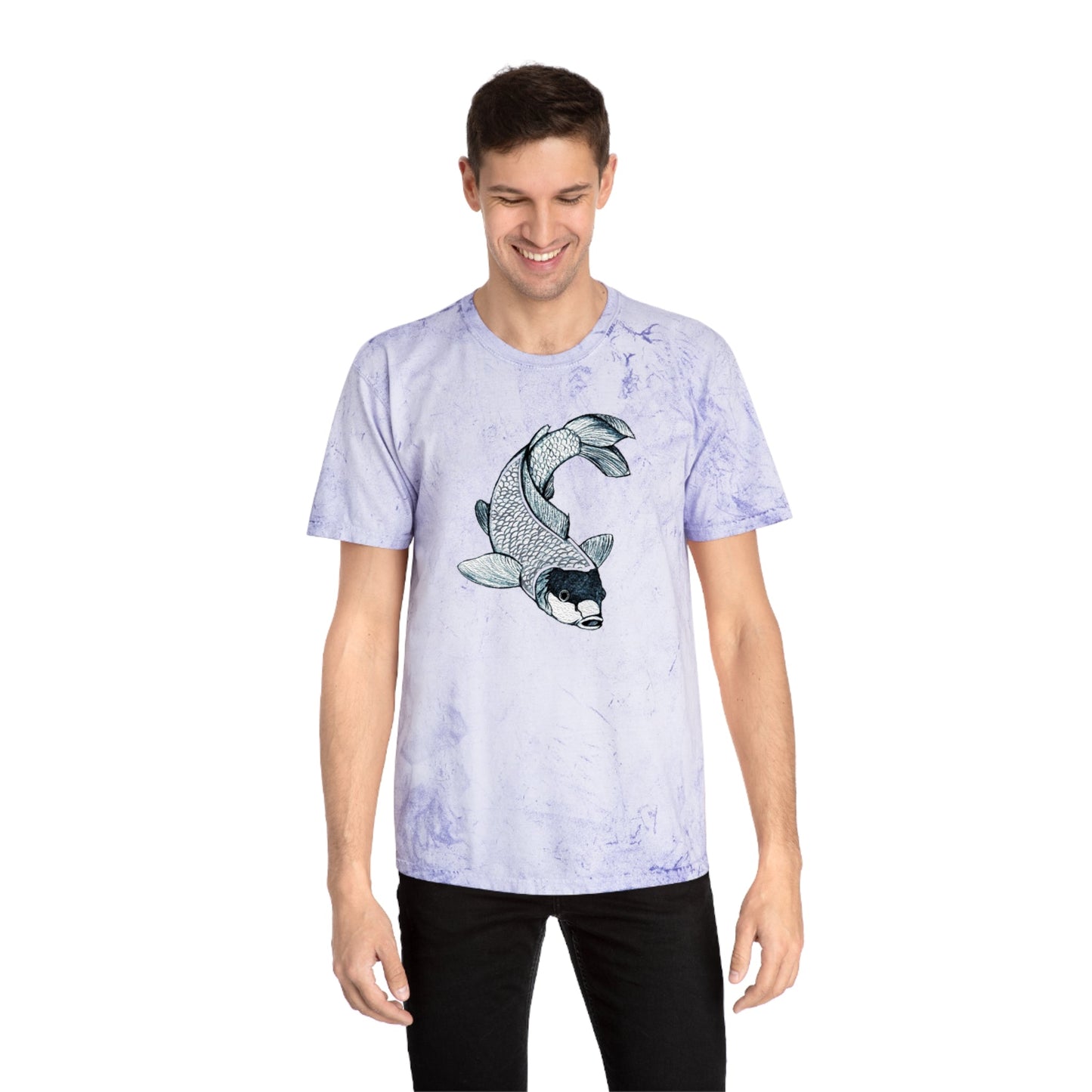 Japanese Koi Kanji Industrial Dye Premium T-Shirt