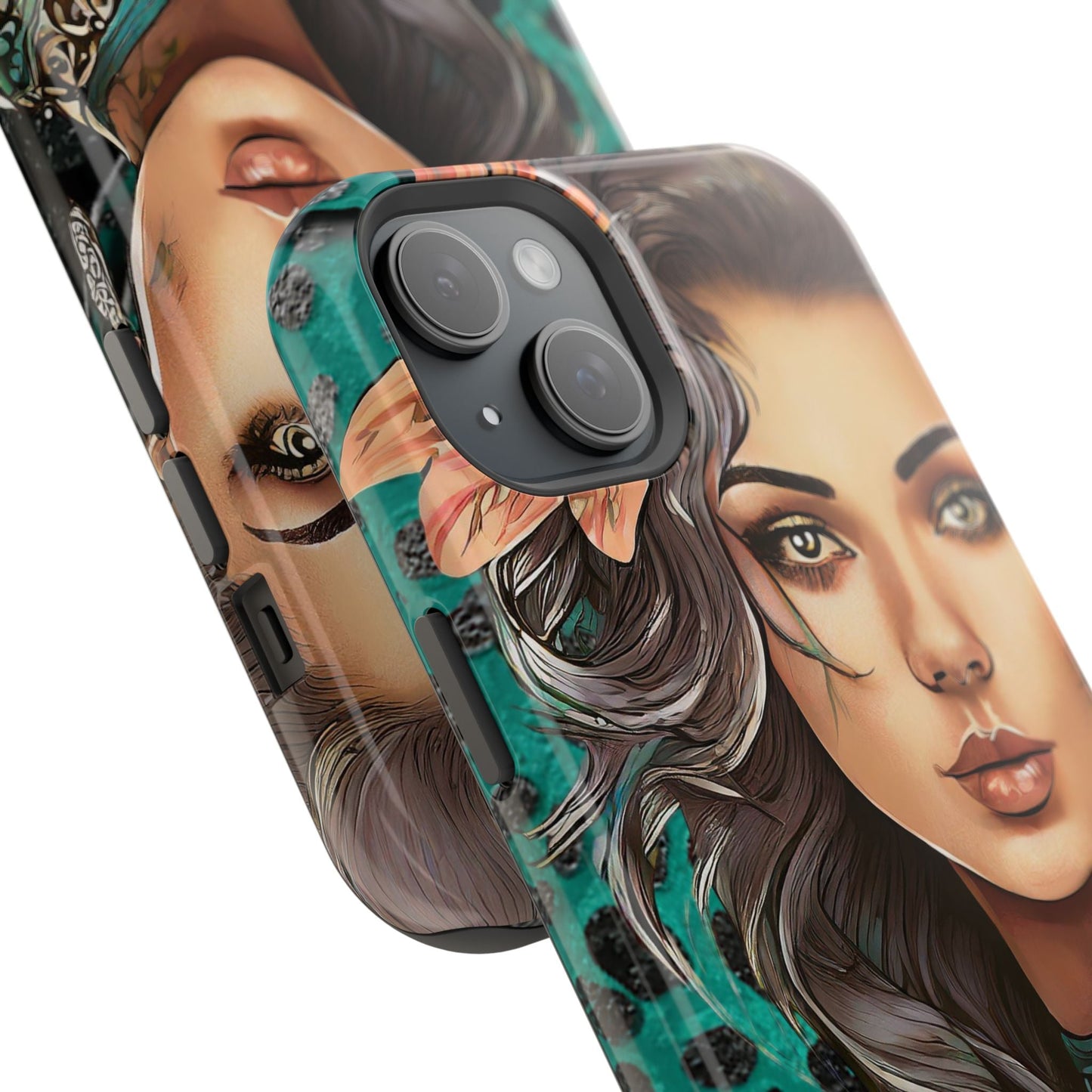 Vibrant Beauty Magnetic Tough Phone Case