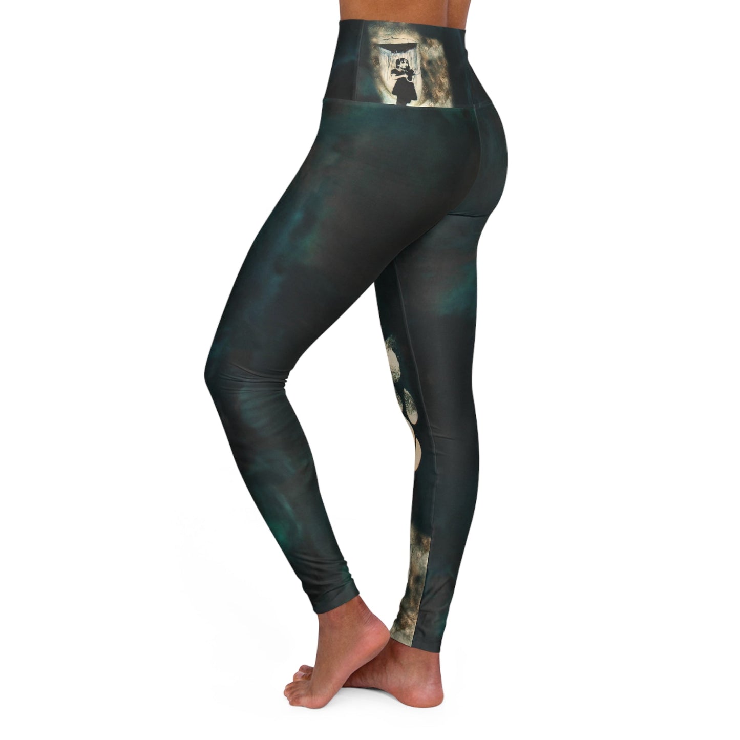 Rain Drop Yoga Leggings