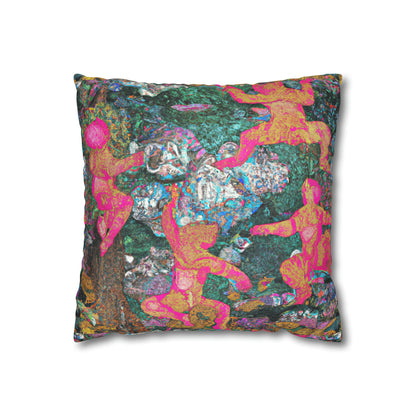 Cezanne's Dancing Bears Micro Suede Pillow Case