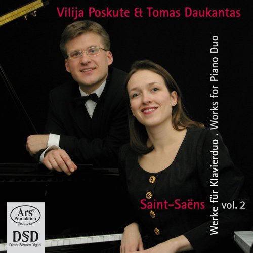 Saint-saens / Poskute / Daukantas - Works For Piano Duo 2 - Super Audio CD
