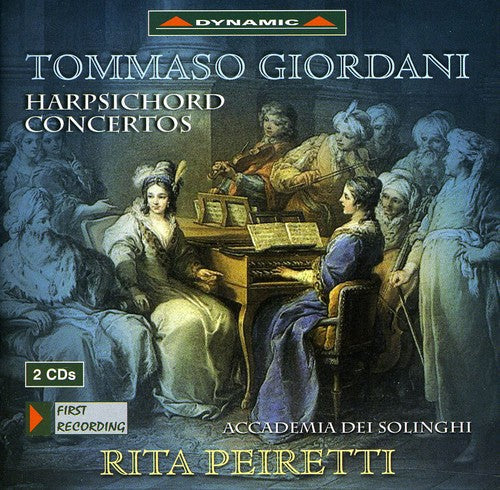 Giordani / Peiretti / Accademia Dei Solinghi - Harpsichord Concertos - Music CD