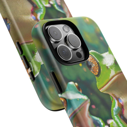 Someone Watching Colorful Frog Tough Phone Case