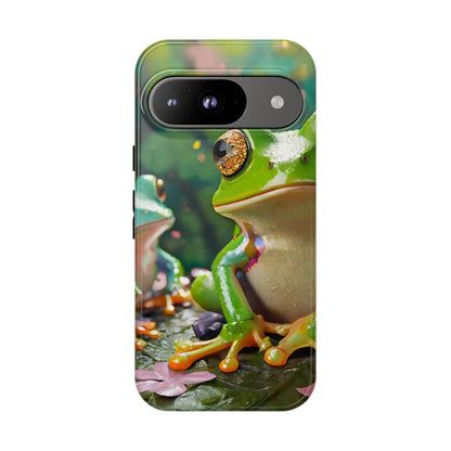 Someone Watching Colorful Frog Tough Phone Case