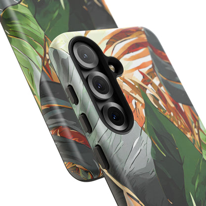 Tropical Leaf Tough Phone Case