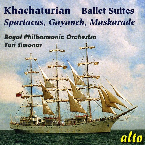 Yuri Simonov - Famous Ballet Suites: Spartacus Gayaneh Maskarade [CD]