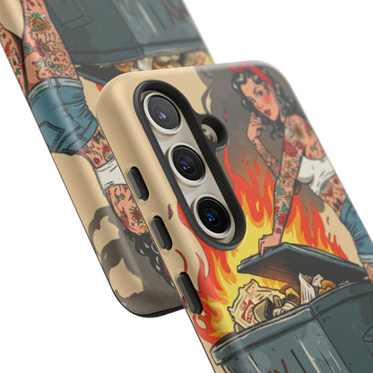 My Life is a Dumpster Fire Tough Phone Case