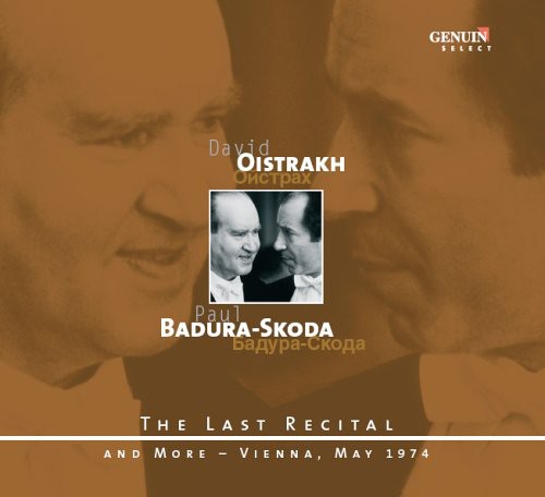 David Oistrakh - Last Recital with Paul Badura-Skoda [2 CD]