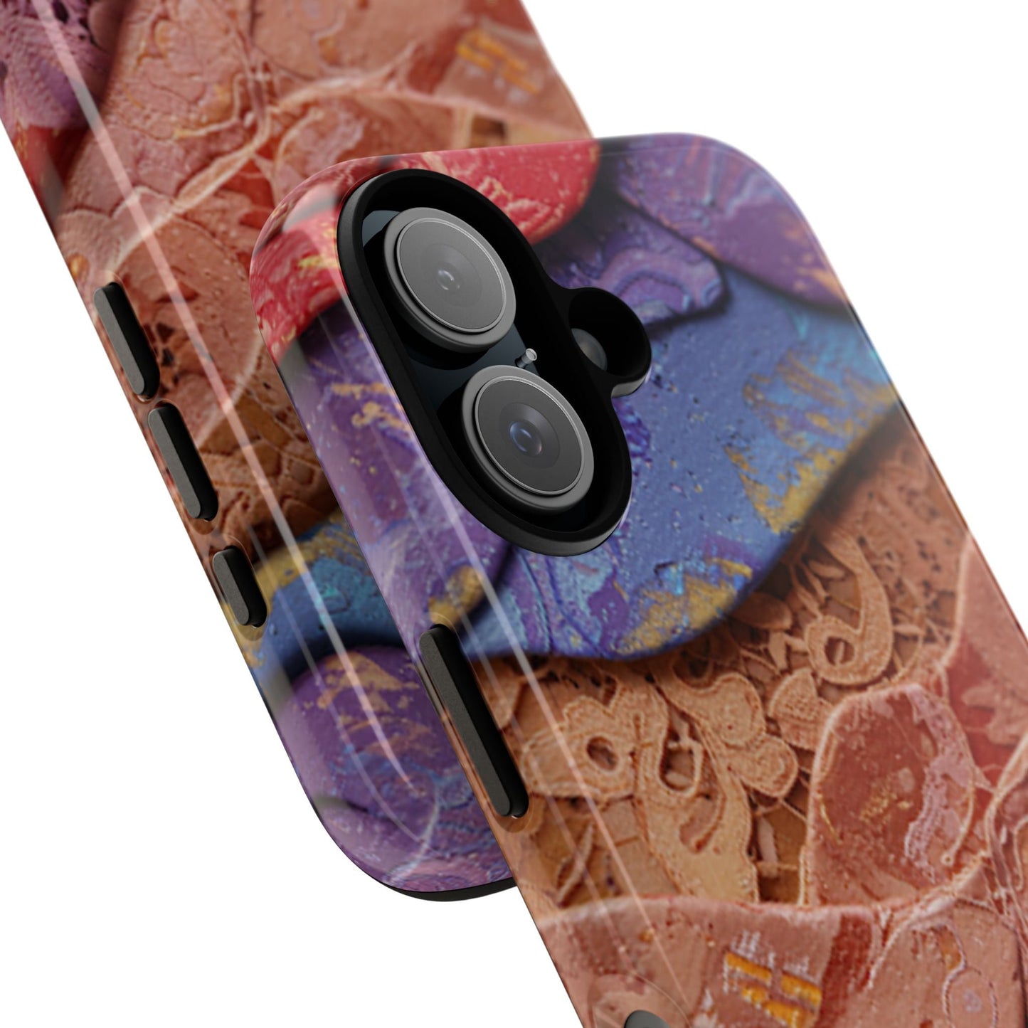 Abstract Painted Lace Tough Phone Case