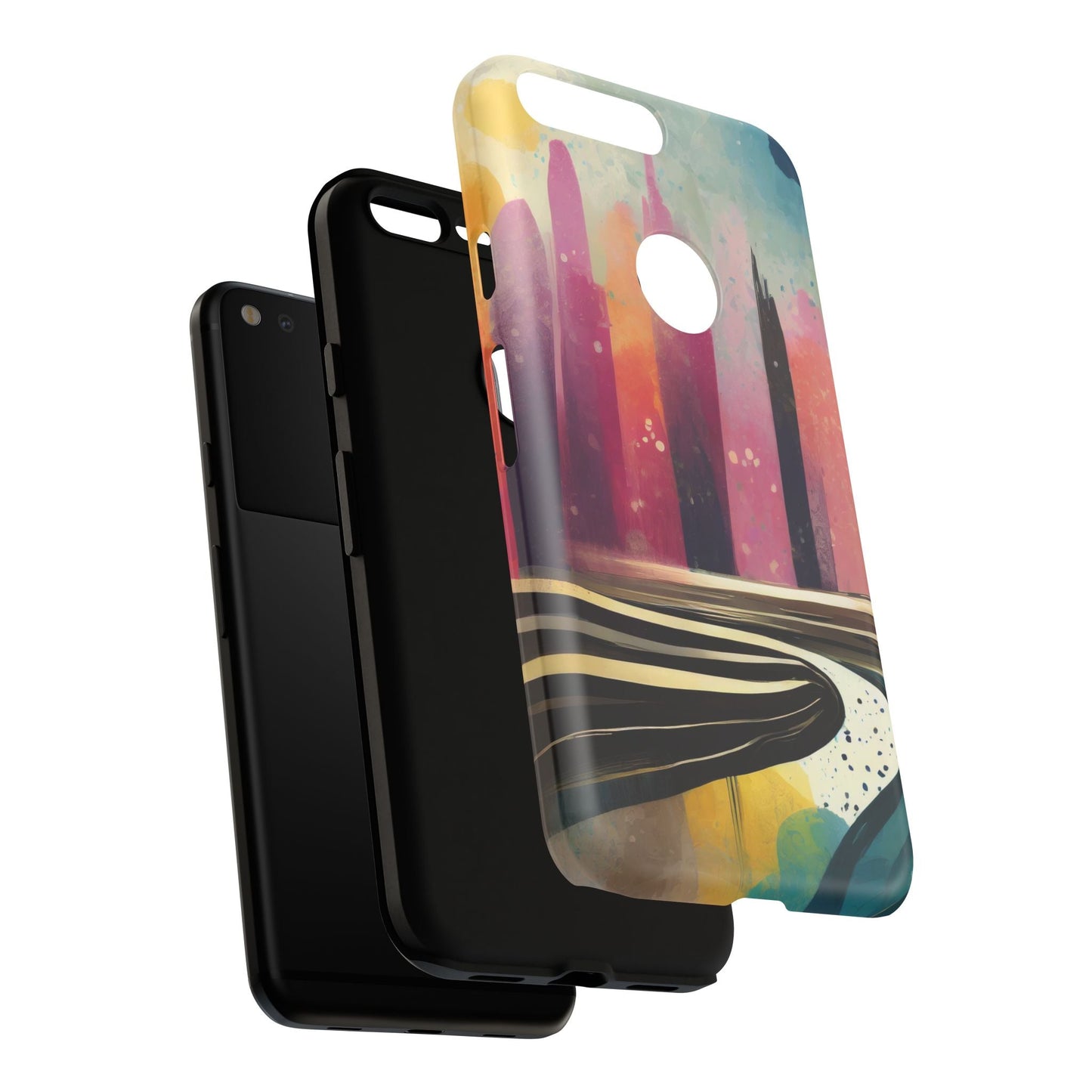 City Skyline Vibrant Tough Phone Case