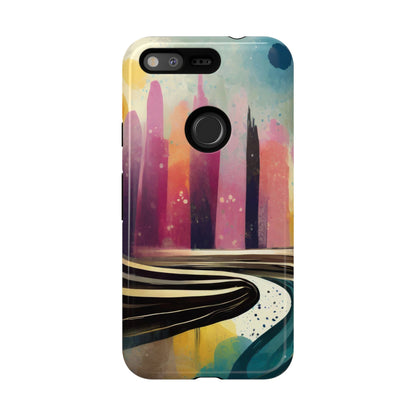 City Skyline Vibrant Tough Phone Case