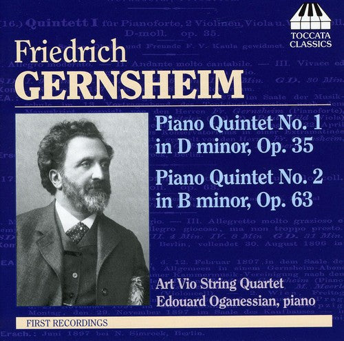 F. Gernsheim - Two Piano Quintets Music CD
