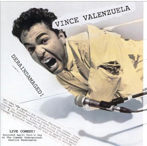 Vince Valenzuela - Deraindamaged Music CD