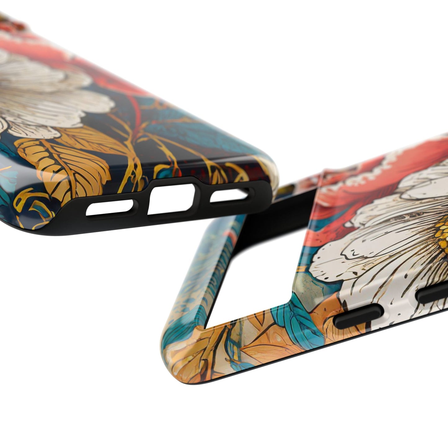 Artistic Floral Tough Phone Case