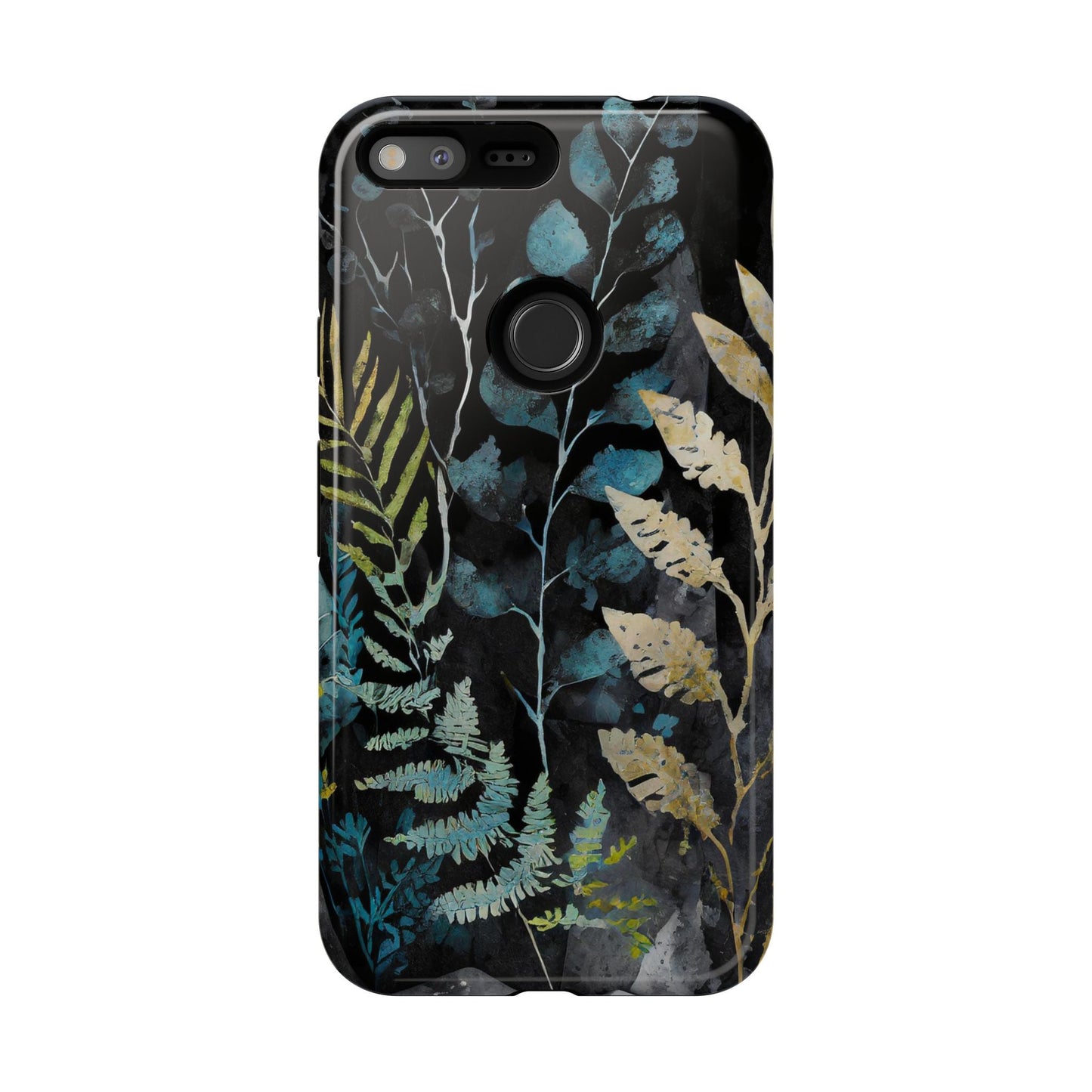 Dark Floral Tough Phone Case