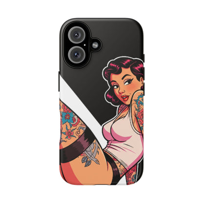 Vintage Tattoo Beauty Tough Phone Case