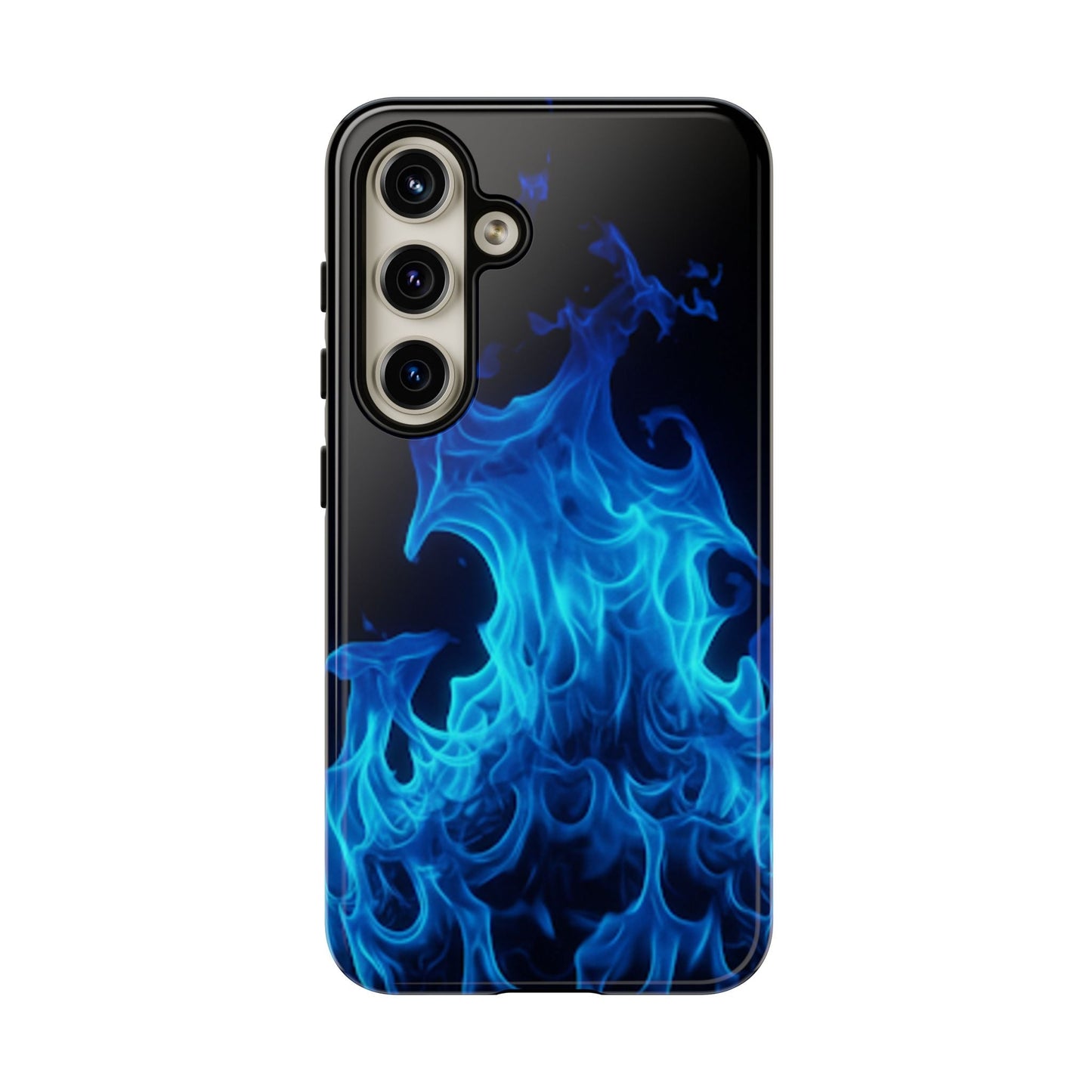 Blue Flames Tough  Phone Case