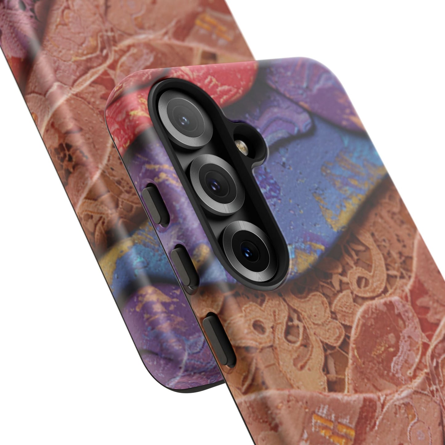 Abstract Painted Lace Tough Phone Case